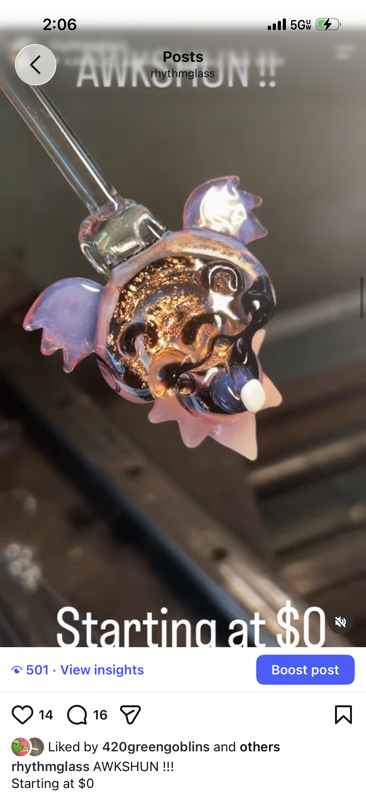 Pink bear