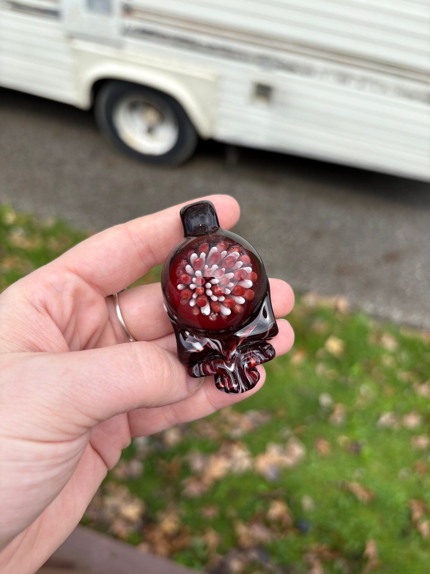 Red Implosion Stealie