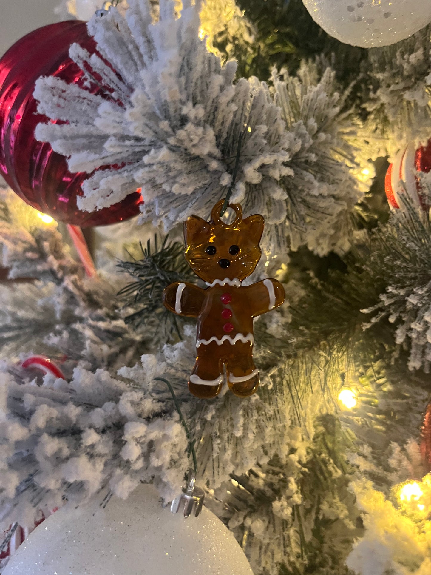 Gingercat Ornament (2 of them)