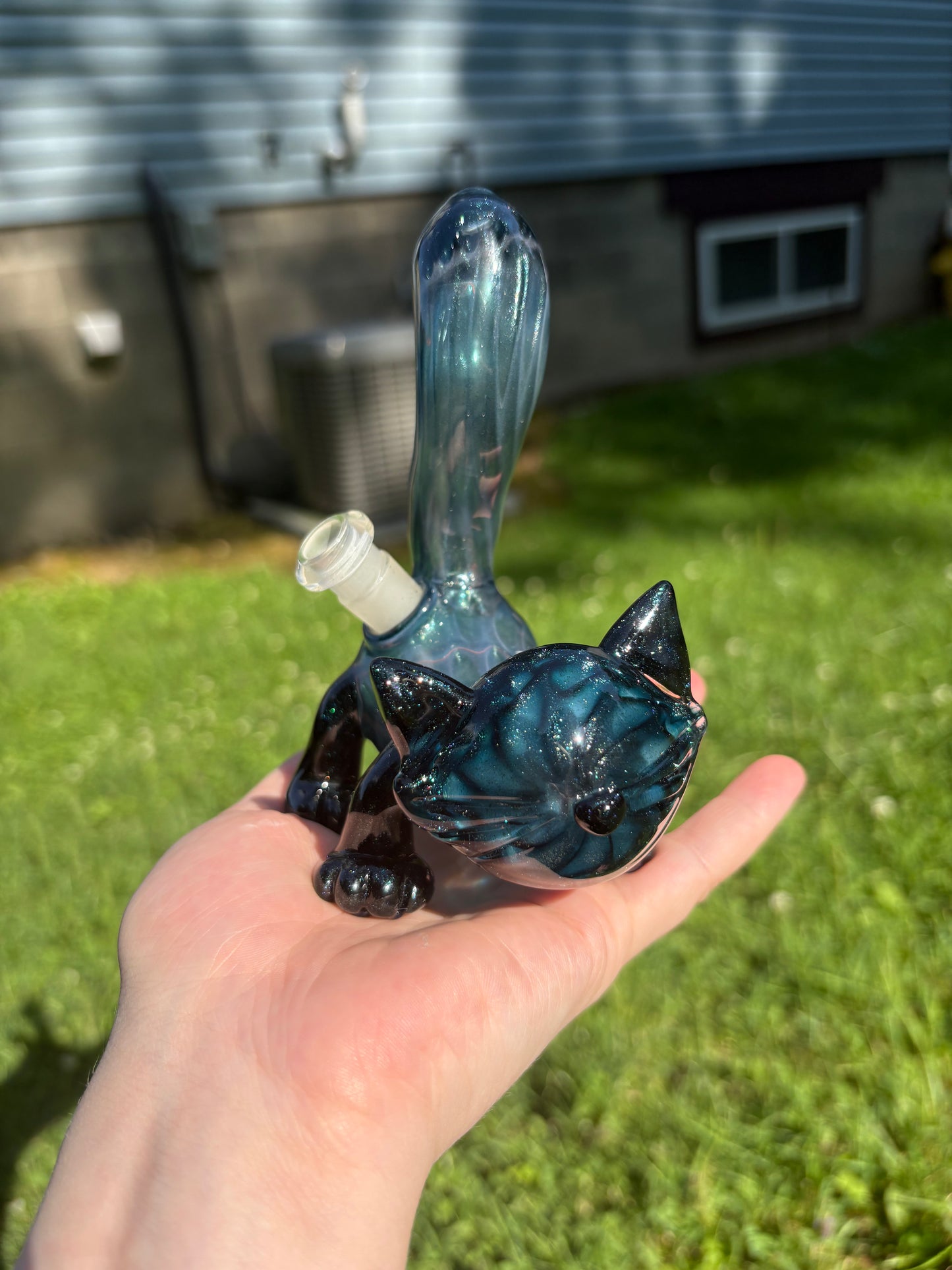 Sparkle 10mm 45 Kitty Rig JamGlass X CicikittyGlass