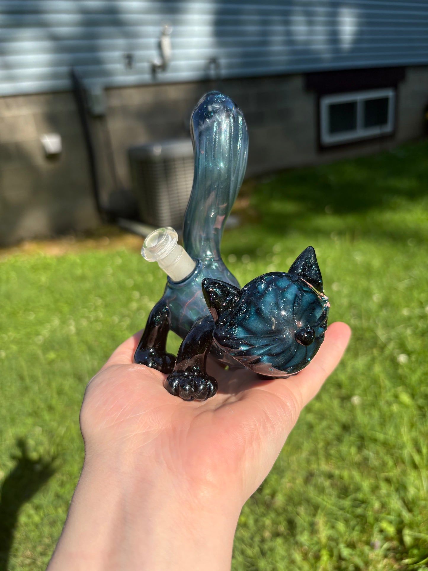 Sparkle 10mm 45 Kitty Rig JamGlass X CicikittyGlass