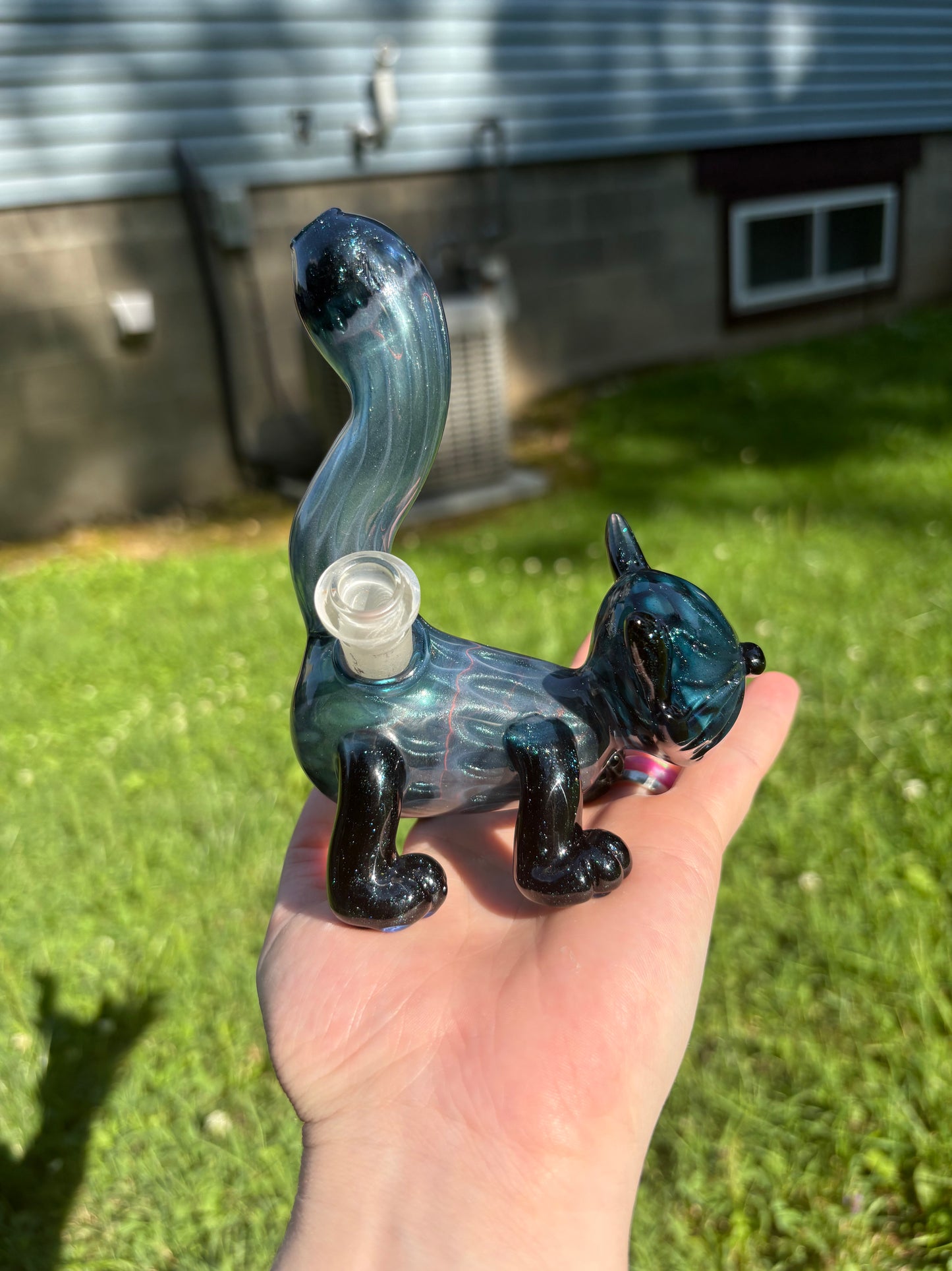 Sparkle 10mm 45 Kitty Rig JamGlass X CicikittyGlass