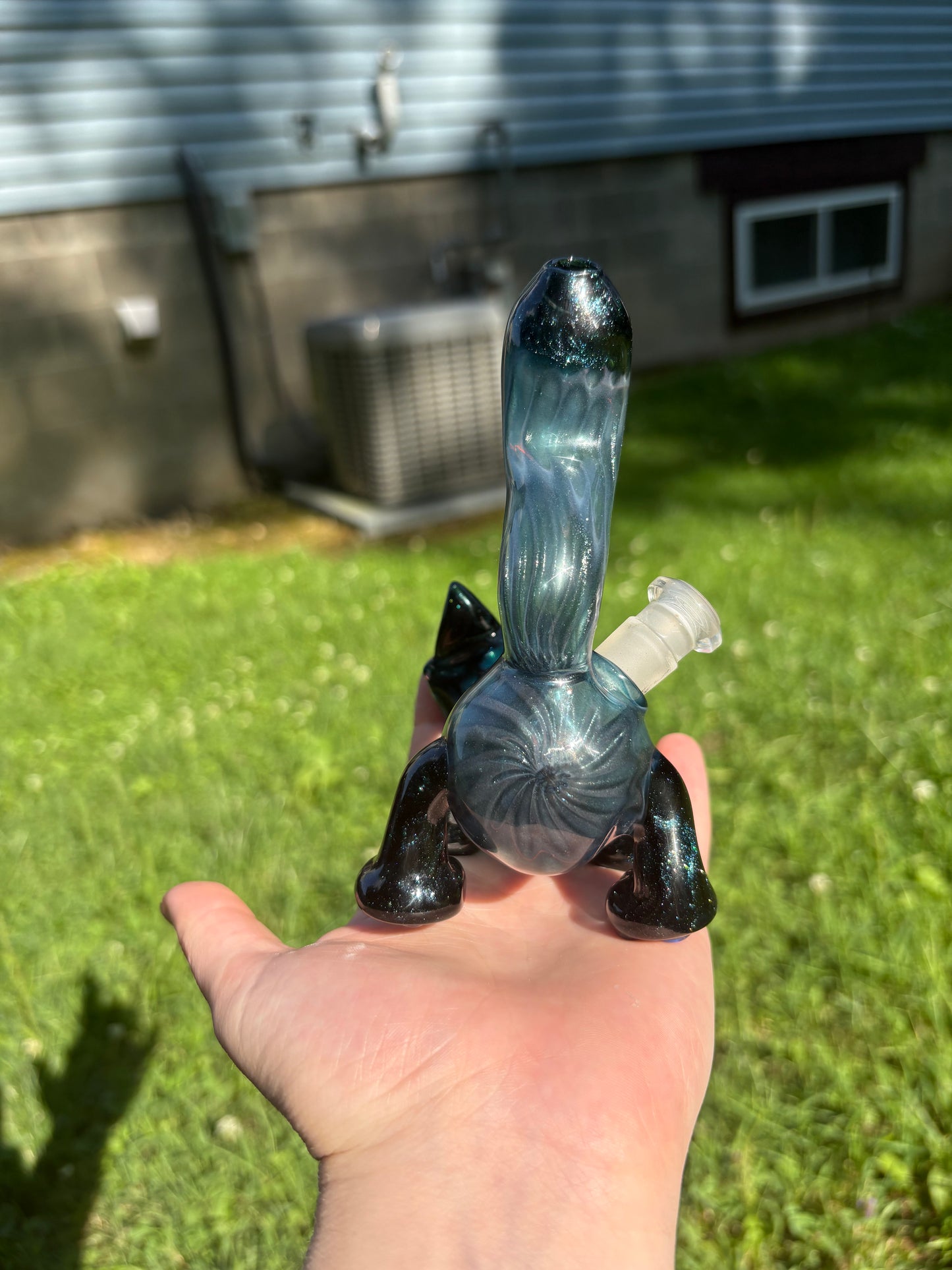 Sparkle 10mm 45 Kitty Rig JamGlass X CicikittyGlass