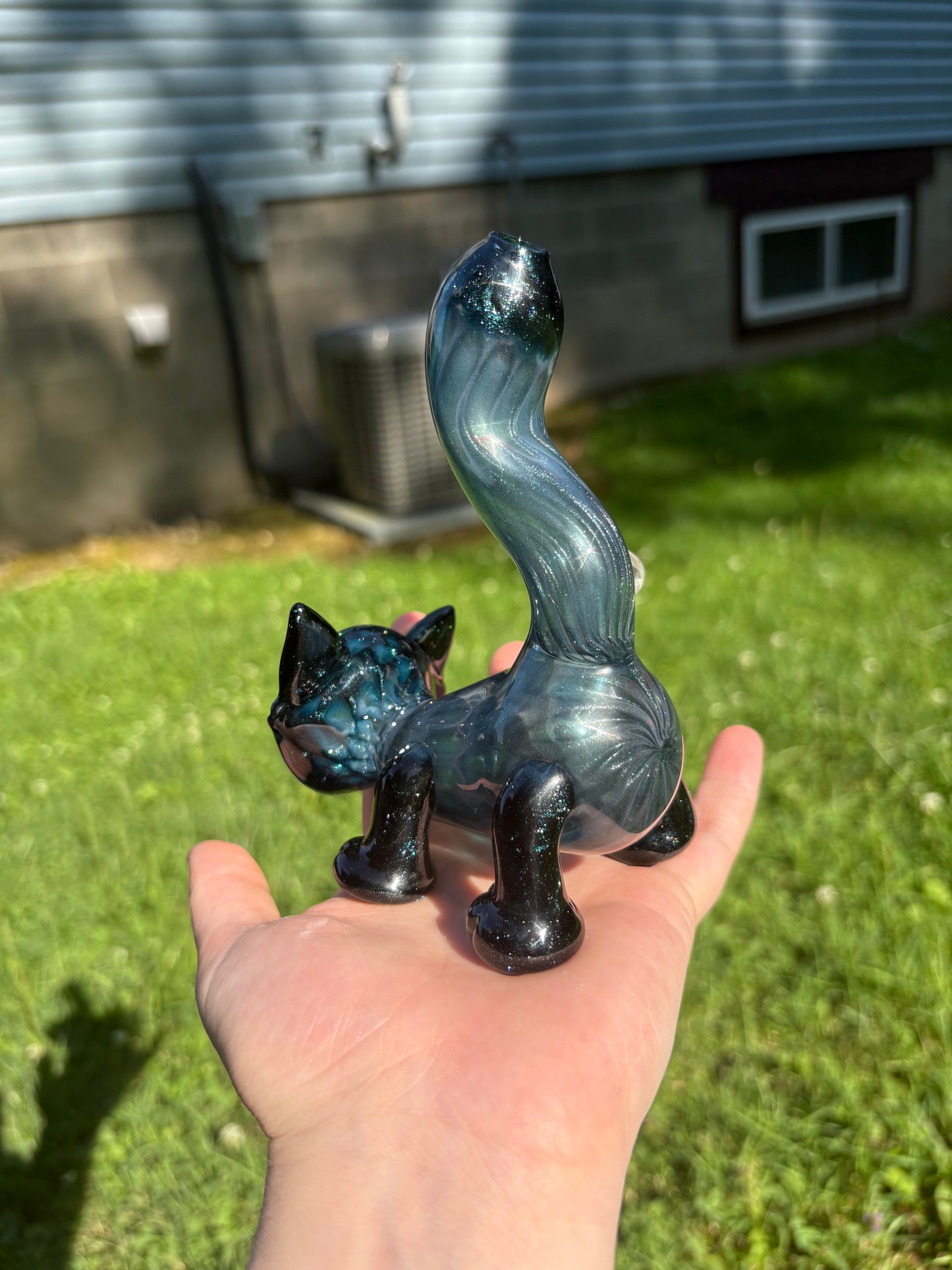 Sparkle 10mm 45 Kitty Rig JamGlass X CicikittyGlass