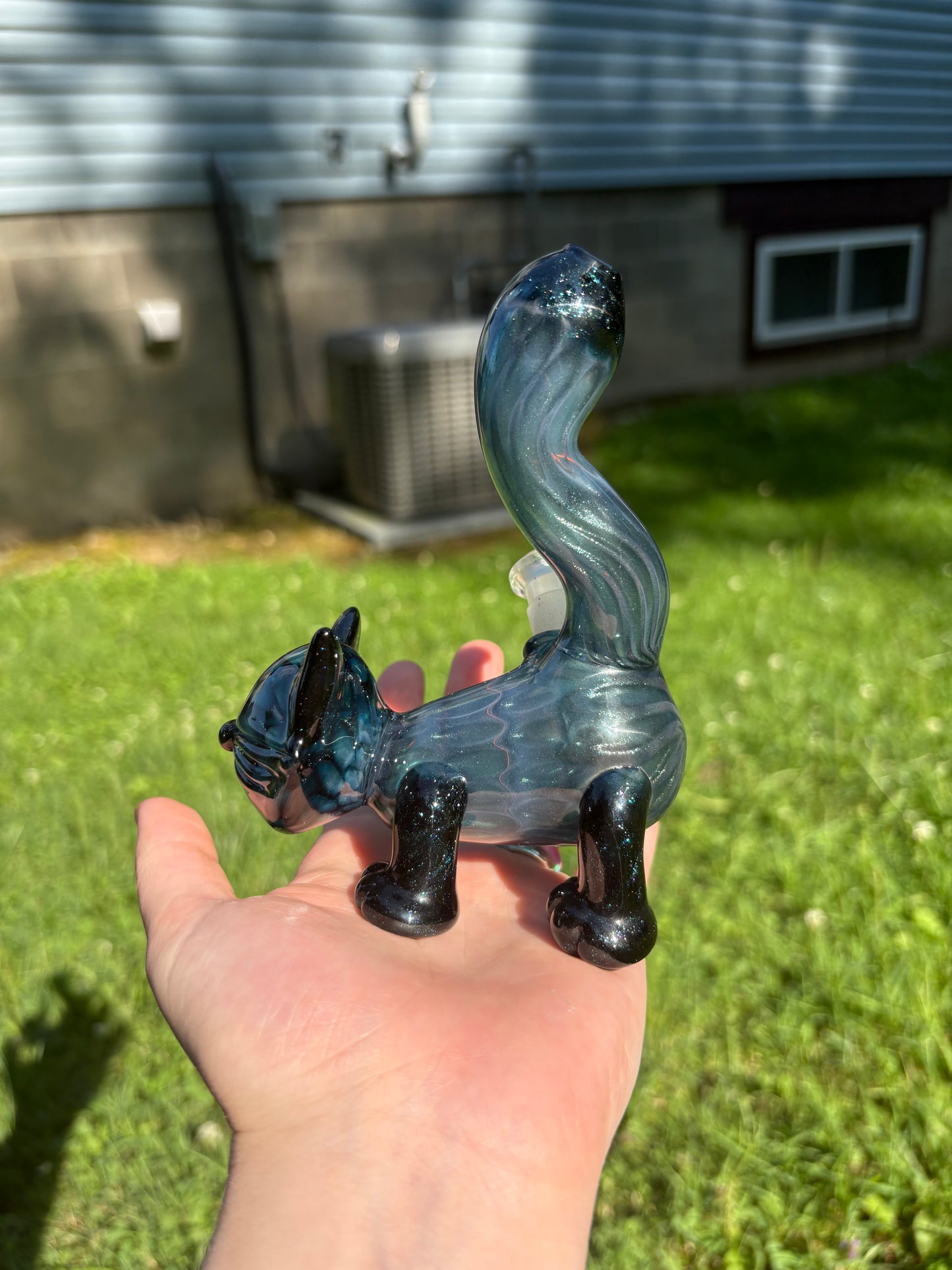 Sparkle 10mm 45 Kitty Rig JamGlass X CicikittyGlass